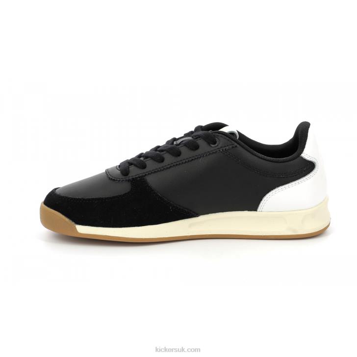 Kick Krack Black White Kickers ZDBR179 Women
