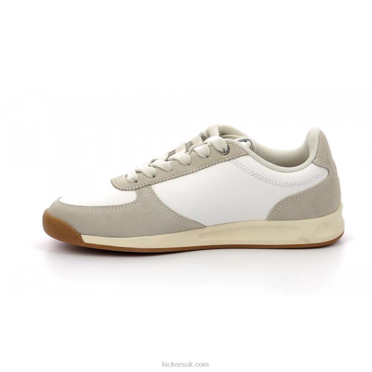 Kick Krack Multi White Kickers ZDBR178 Women