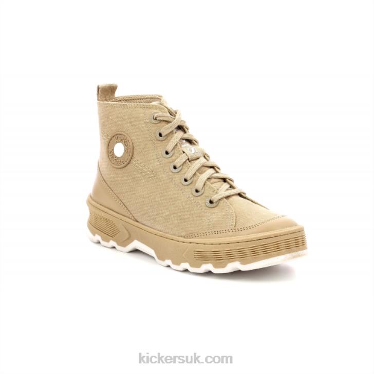 Kick Way Light Beige Kickers ZDBR167 Women
