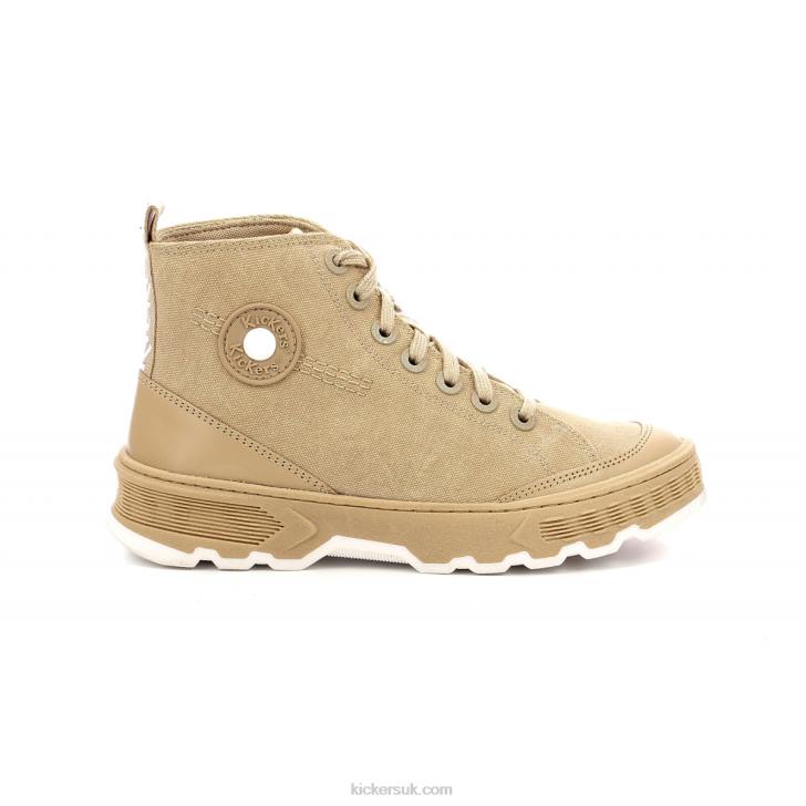 Kick Way Light Beige Kickers ZDBR167 Women