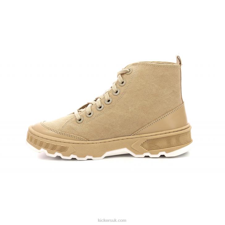 Kick Way Light Beige Kickers ZDBR167 Women