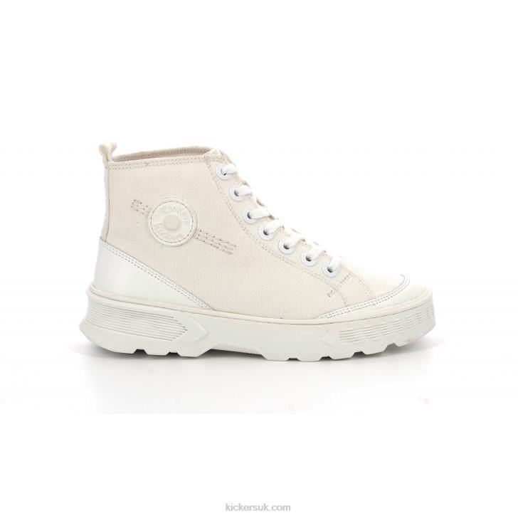 Kick Way White Kickers ZDBR161 Women